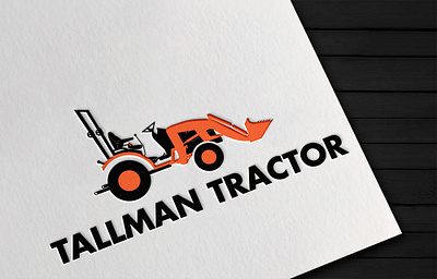 Tallman-Tractor brand identity branding design illustration illustrator logo logo design logodesign ui vector