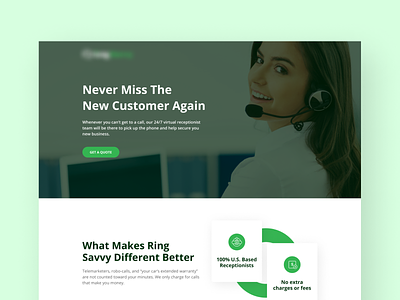 Call Center Landing Page creative agency figma design home page home page design homepage landing page landing page design landingpage minimal landing page design modern landing page ui design trend 2023 uiux uiux design viral design 2023 web design web template design web ui web ui design webdesign website design