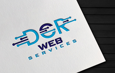 DCR Web Services 2 brand identity branding design illustration illustrator logo logo design logodesign ui vector