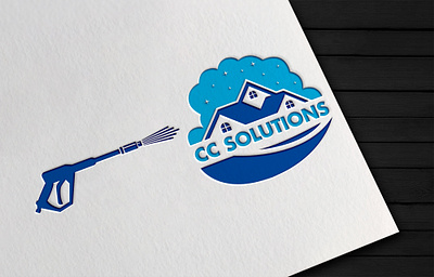 CC Solutions brand identity branding design illustration illustrator logo logo design logodesign ui vector