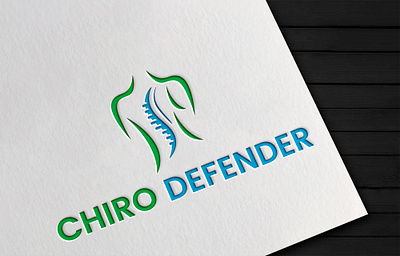 Chiro Defender brand identity branding design illustration illustrator logo logo design logodesign ui vector