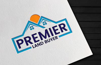 Premier Land Buyer brand identity branding design illustration illustrator logo logo design logodesign ui vector