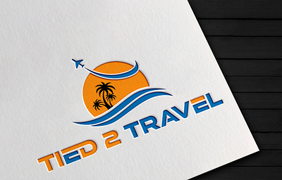 Tied 2 Travel 1 brand identity branding design illustration illustrator logo logo design logodesign ui vector