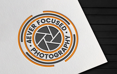 4Ever Focused Photography brand identity branding design illustration illustrator logo logo design logodesign ui vector