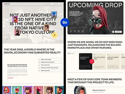 NFT Landing Page ai clean colorful crypto cryptoart design landing page minimal modern nft nftart tm22b ui uiux web web design web3 website