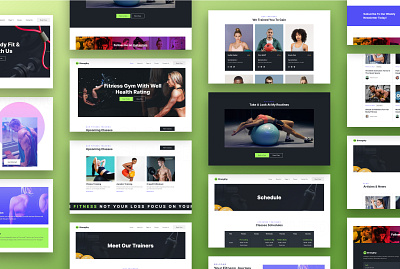 Strengthy - Gym Webflow Website Template business care clean coach community crossfit design figma fitness games gym health lifestyle sports template training webflow website workout yoga