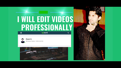 Professional video Editing animation design graphic design motion graphics producer video video creating video editing video editor video services