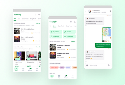 Community App Design android app concept concepts design material3 materialdesign modern ui