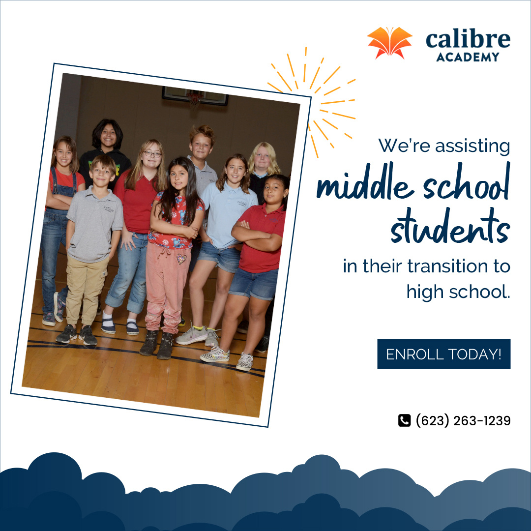 Middle School Program at Calibre Academy in Surprise, AZ by Calibre