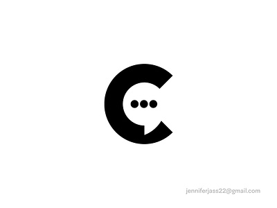 C chat logo design logos
