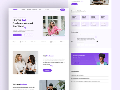 Gig Hut Landing Page designers figma graphic design landingpage pro ui uiux web design website