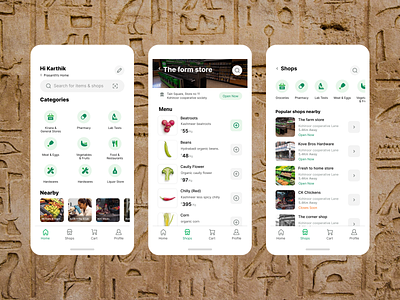 Grocery Delivery App appdesign appinteraction appinterface deliveryapp deliverydesign deliverydriver deliveryservice designthinking ecommerce fooddelivery grocerydelivery logistics mobileappdesign mobilecommerce onlinestore retaildesign uiux userexperience userinterface uxdesign