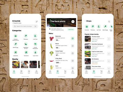 Grocery Delivery App appdesign appinteraction appinterface deliveryapp deliverydesign deliverydriver deliveryservice designthinking ecommerce fooddelivery grocerydelivery logistics mobileappdesign mobilecommerce onlinestore retaildesign uiux userexperience userinterface uxdesign