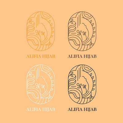 Alifia Hijab Logo Concept branding design graphic design logo logoideas logoinspiration vector