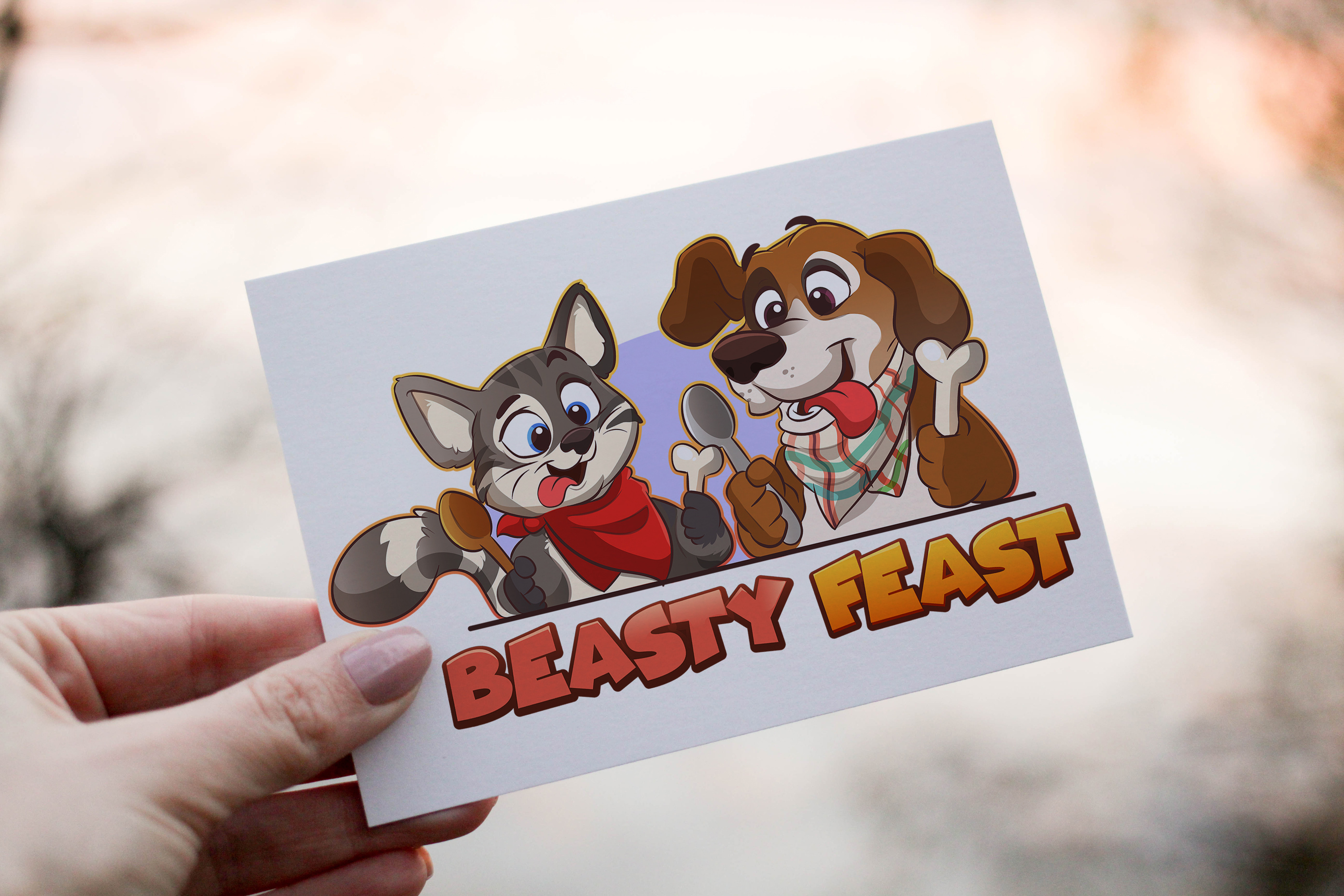 Example of Custom Character  Mascot Logo Design