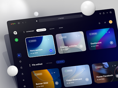 Dashboard by Samlab on Dribbble