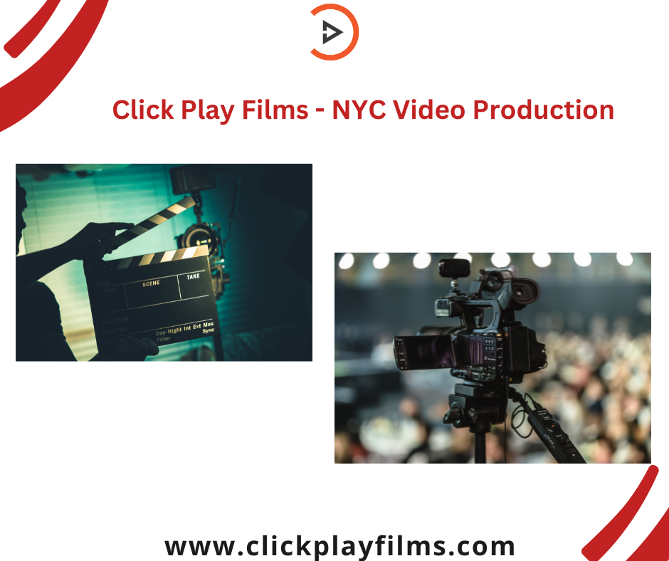 Film production companies in New York by Click Play Films NYC Video Production on Dribbble