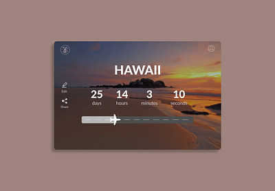 Daily UI #014 - Countdown Timer airplane challenge countdown daily ui 014 daily ui 14 dailyui dailyui 014 dailyui014 dailyui14 dailyuichallenge timer trip ui website