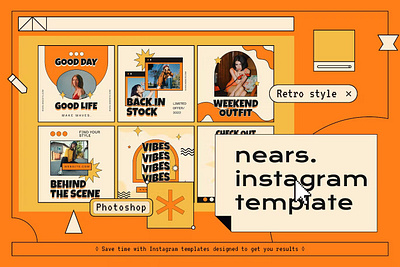 Nears Instagram Post & Story Template instagram instagram banner instagram post instagram post template instagram posts instagram posts template instagram stories instagram stories template instagram story instagram story template instagram template instagram templates social media social media banner social media pack social media templates socialmedia stories web website