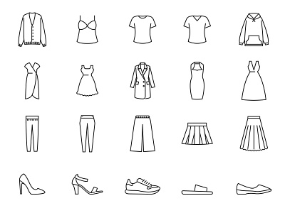 Women’s clothing Icons clothes download fashion fashion icon fashion vector free download free icons free vector freebie graphicpear icon set women clothing women fashion