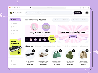 E-commerce Dashboard dashboard design ecommerce fashion fashionapp homepage mobile mobile app onlineshop retail shop ui website website design