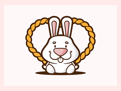 Rabbit Lunar Year. 🌙 bunny character characterdesign design illustration illustrator lunar year rabbit vector