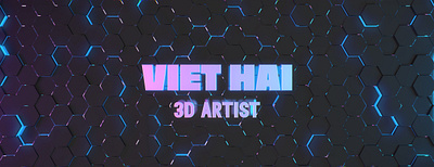 VietHai_Intro_Animation 3d animation draft intro render text