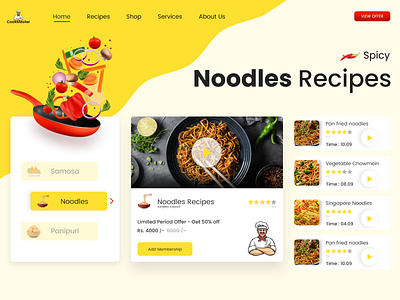 Restaurant Website Design app development foodordering on demand app restaurantwebsite ui uiux websitedevelopment