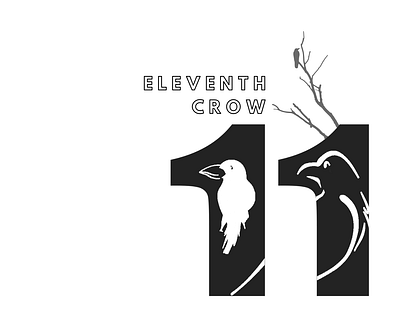 ELEVENTH CROW- Banner Design/Cover photo Design banner branding cover photo design desktop illustration logo youtube banner design