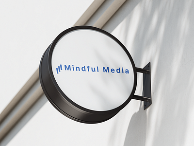 Mindful Media branding brand brand design brand identity branding design graphic design logo visual identity