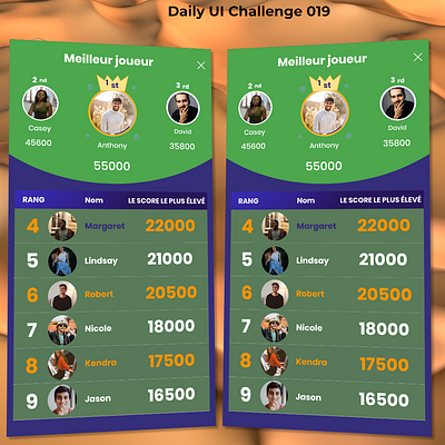 DailyUI-Challenge-Day-19-Leaderboard dailyu dailyui 004