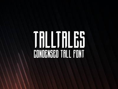 Talltales: Condensed Tall Font headings