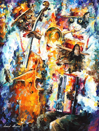 JAMMING CATS leonidafremov