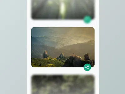 Share Button Microinteraction animation app design button clean dailyui design graphic design micro interaction mobile motion graphics popular share share button trendy ui ux