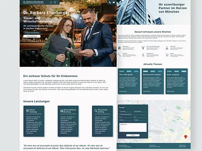Website Steuerberater / Tax Consultancy css design deutschland front end full stack germany homepage html html css kanzlei steuer steuerberatung sweden tax ui ux web design web development webseite website