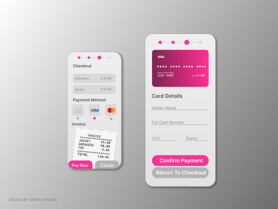Credit Card Checkout Page dailyui graphic design illustration page ui ux