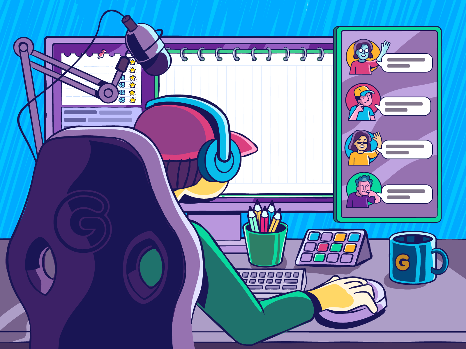 Gartic Show Illustrations by Samir Taiar | STart02 on Dribbble