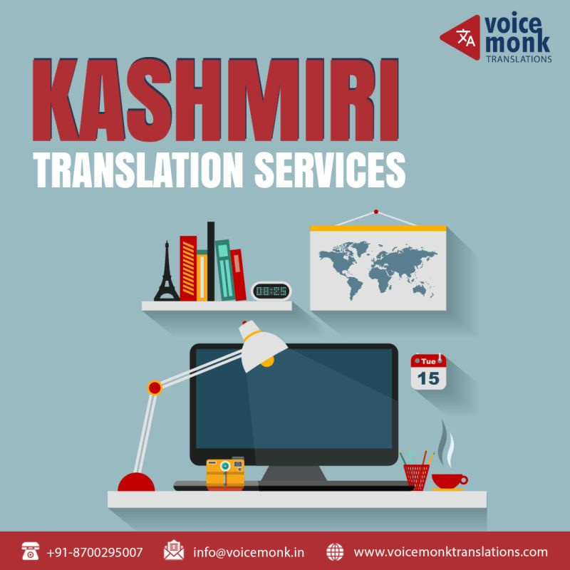 Kashmiri Translation Services by VoiceMonk Translation on Dribbble