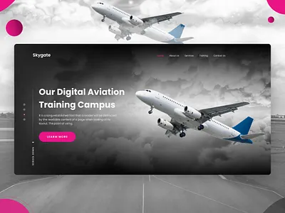 Online training website branding design figma landingpage photoshop web web design