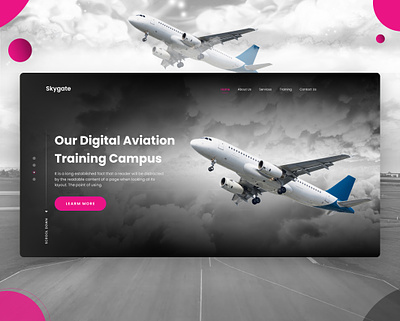 Online training website branding design figma landingpage photoshop web web design