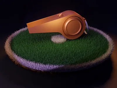 Football Kick-Off Animation 3d 3danimation animation blender football grass kickoff pitch soccer whistle