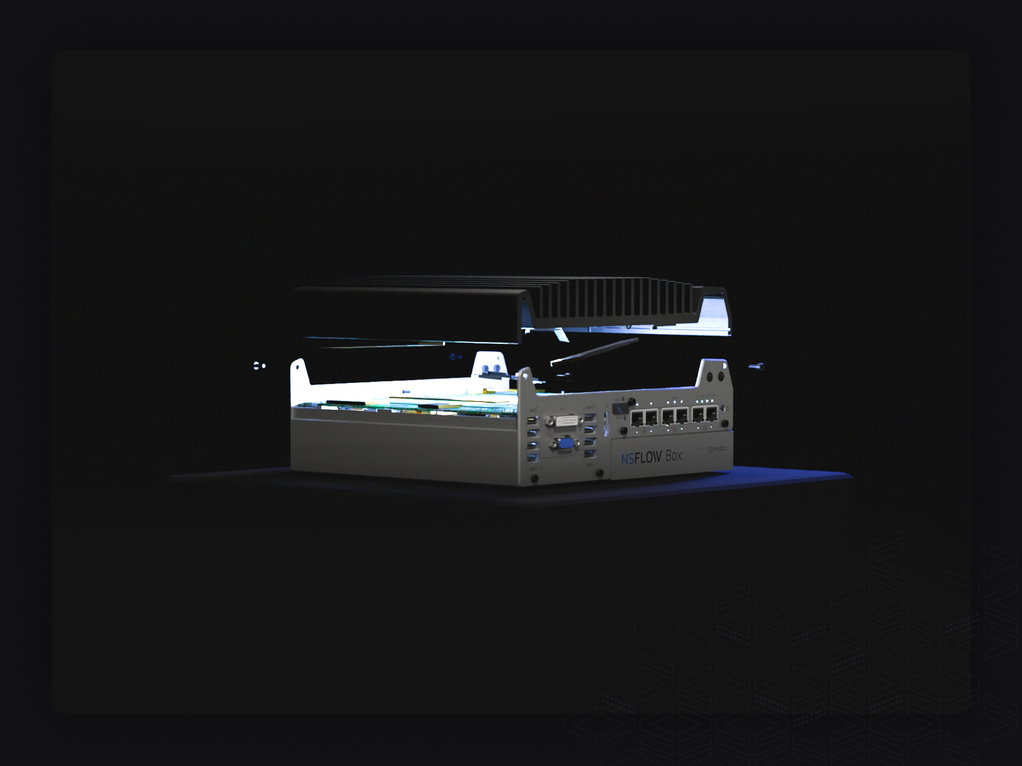 Nsflow – Nsflow Box animation 3d animation app branding design