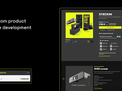 Freeletics store: ecommerce custom development, ui ux, shopify design ecommerce fitness graphic design shopify ui