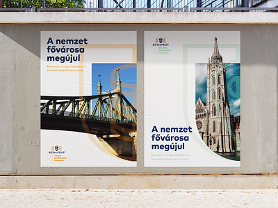 Budapest City Branding branding budapest cc city branding cognitive creators hungary mockup shield