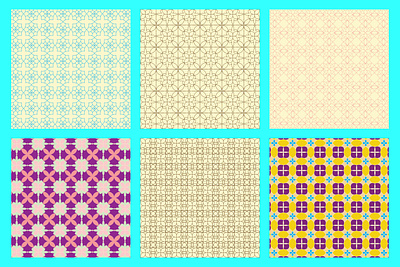 Geometric seamless Pattern Background Page style