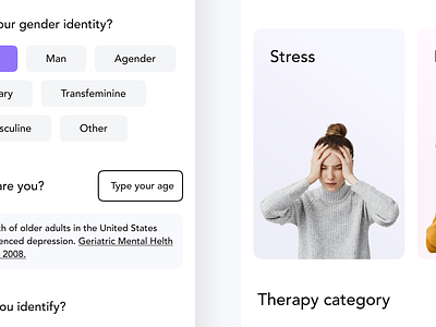 Mental Health App app concept desiginspiration ui