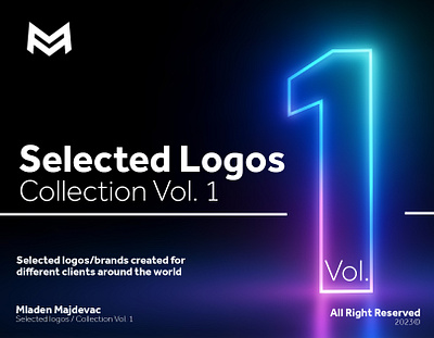 Logofolio Vol. 1 brand identity branding design graphic graphic design illustration logo logo design logofolio typography vector