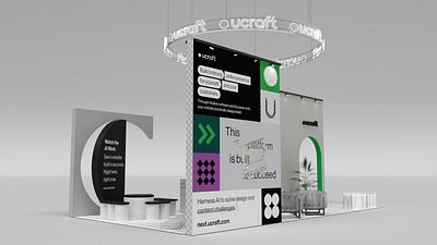 Ucraft Next: A Reflection of Ucraft's Rebranding 3d animation branding design ecommerce expo graphic design industrial design interior motion graphics ucraft