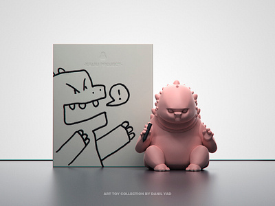 •KAIJU PROJECT• 3d animation art toys concept art creature cute danil yad design graphic design illustration kaiju logo sculpt zbrush