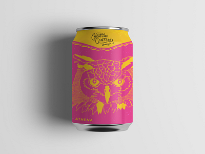 Creature Comforts Brewing Curious Animals animals art athens georgia beer can beer design branding creature comforts curious animals design graphic design illustration illustrator line art redesign